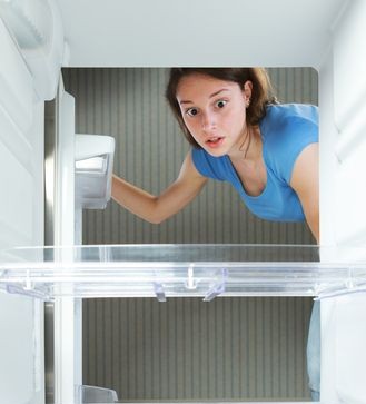 Empty Fridge Struggle